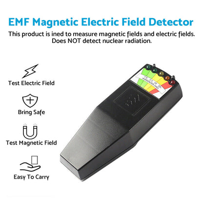 EMF Meter Paranormal Equipment Magnetic Field Ghost Hunting Radiation Detector.