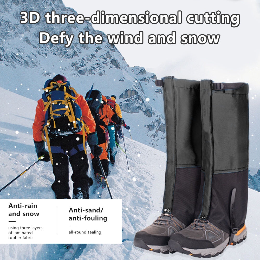 Waterproof Snow Hiking Gaiters Cover Anti Bite Snake Guard Leg Protection Boots.