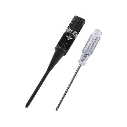 Red Laser Bore Sight Kit Suitable for 22 to 50 Caliber Rifles & Handguns