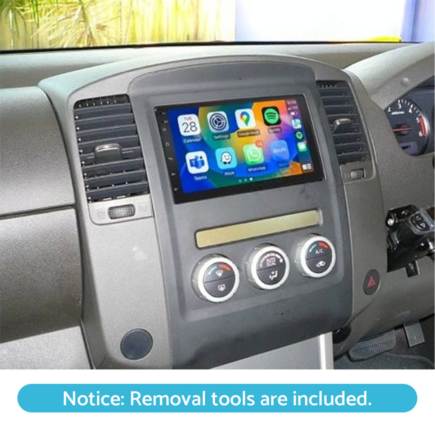In-Dash Head Units Android Car Stereo 7'' Suitable for Nissan Navara D40