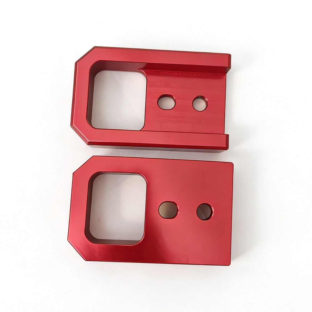 Front Tow Hooks Red Suitable For Toyota Tacoma 2024-2026 4Runner 2025-2026.