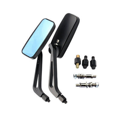 8-10mm Motorcycle Mirrors Suitable For Chopper, Cruiser, Bobber, Racer & Cafe Scooter
