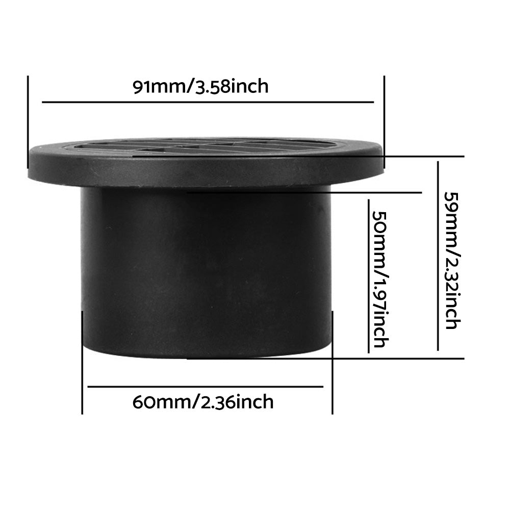 60mm,Diesel Heater Ducting Warm Air Vent Directional Outlet or Suitable For Webasto.