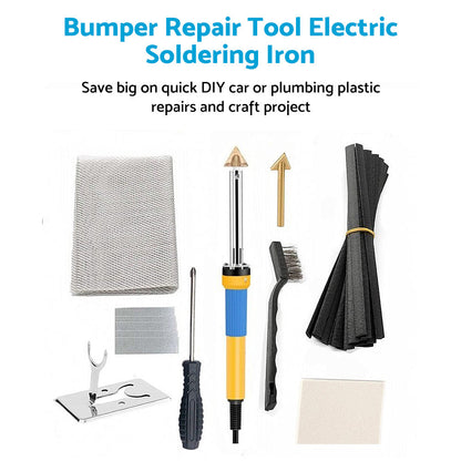 Plastic Welding Soldering Iron Kits Car Bumper Dashboard Kid Repair Welder Tool.