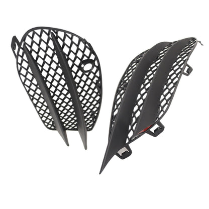 Pair Front Bumper Fog Lamp Grille Suitable for Mercedes-Benz C-Class W205 15-18.