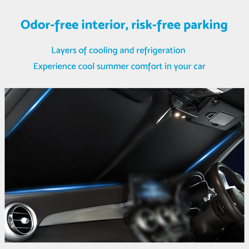 6 Layer WindScreen Sun Shade Suitable For Toyota RAV4 2019-2024 Thick UV Protection.