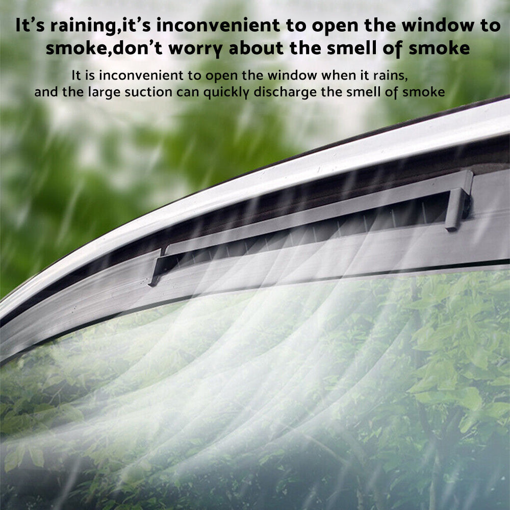 Car Exhaust Window Fan Cooler Air Vent Suitable For Vehicle Cooling with 3 Adjustable Heads.
