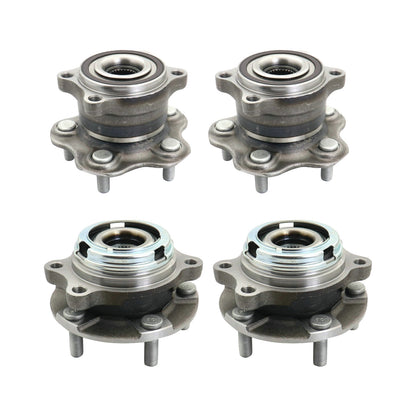 Front & Rear Wheel Bearing Hub Suitable for Nissan Elgrand E51 4WD