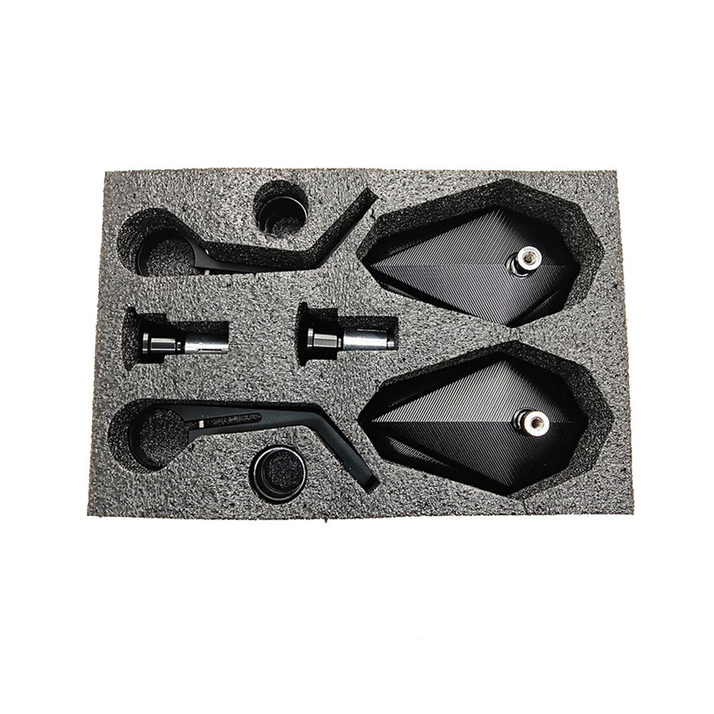 Rearview Handle Bar End Side Mirrors Suitable For Yamaha MT-07 / MT07 / FZ07 2013-2021