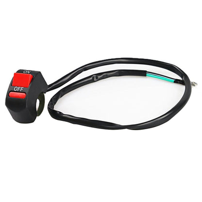 2x Universal Motorcycle ATV Handlebar Light Switch ON/OFF Button Suitable for Al