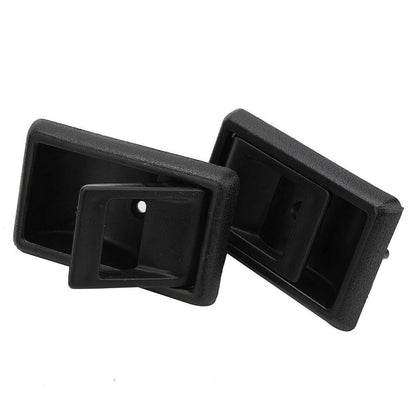 Pair Inner Door Handle Black Suitable For Toyota Landcruiser 75 78 79 Series Front / Rear