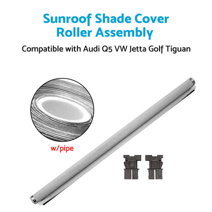 Sunroof Shade Cover Roller Assembly Suitable For Audi Q5 VW Jetta Golf Tiguan.