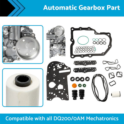 0AM DQ200 DSG Mechatronic Overhaul Valve Body Repair Kit For Audi VW Seat Skoda.