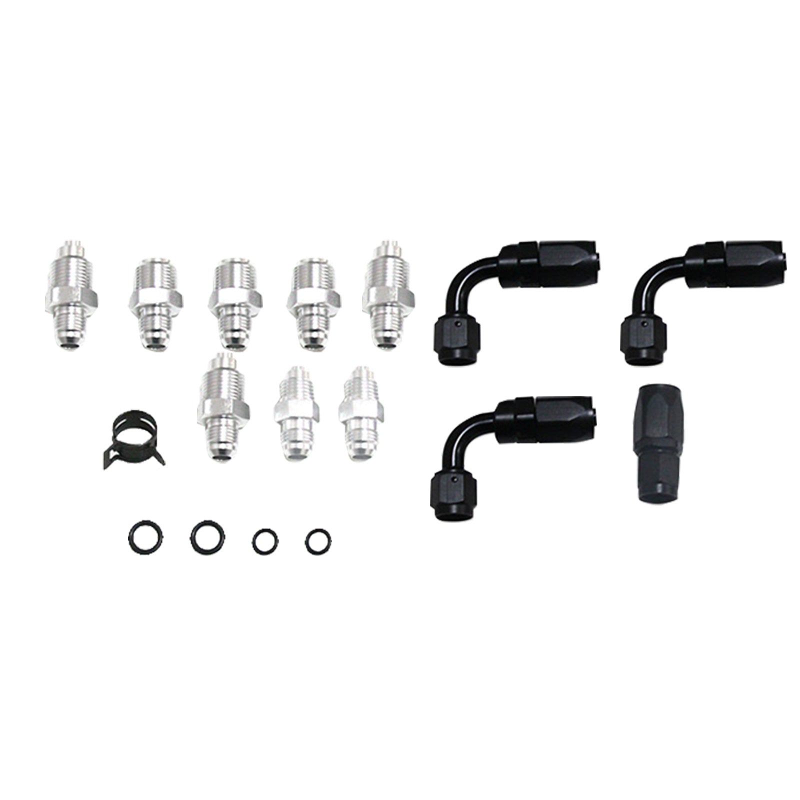 Power Steering Pump Hose Kit Suitable for LS LS1 LS3 Swap Pressure Return Line.