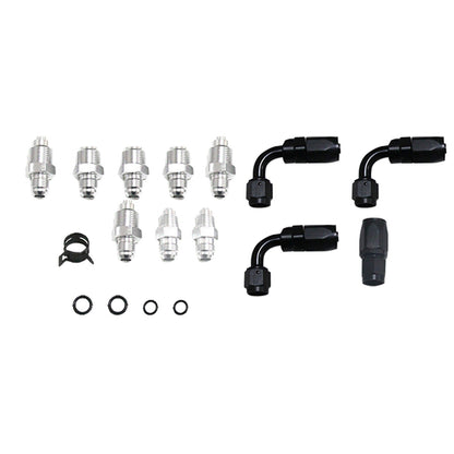 Power Steering Pump Hose Kit Suitable for LS LS1 LS3 Swap Pressure Return Line.
