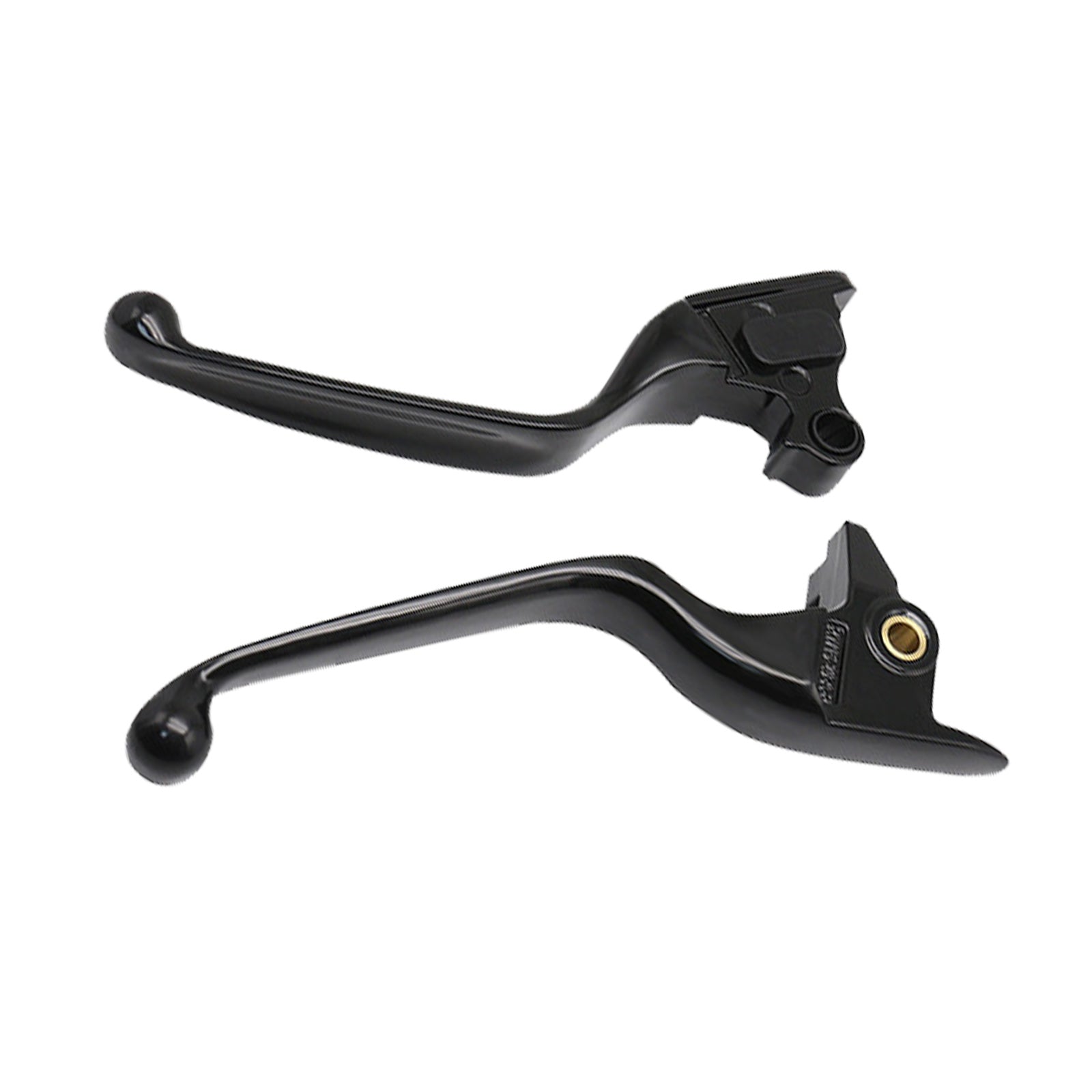 2x Brake Clutch Levers Suitable For Harley 2015-2023 Softail Slim Fat Boy.