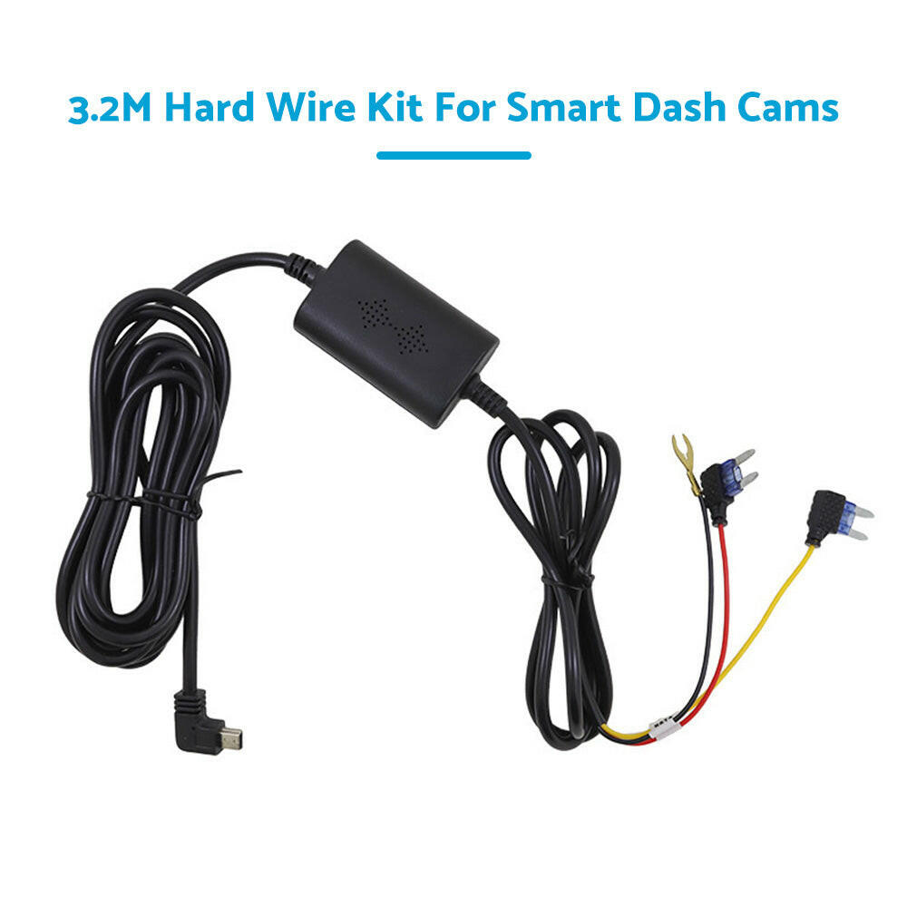 Hard Wire Kit Mini USB 5V/3.0A Suitable For Smart Dash Cams Uniden IGO CAM 85R.