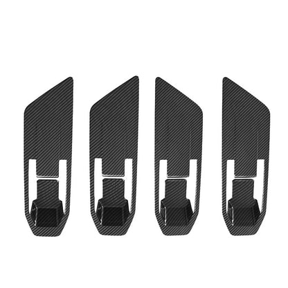 Carbon Fiber Inner Door Handle Cover Suitable for Mitsubishi Triton
