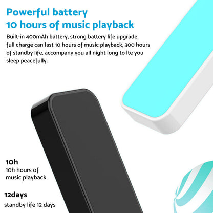 Under Pillow Bluetooth 5.0 Rechargeable Speaker Bone Conduction Soundbar Suitable For Sleep Audio.