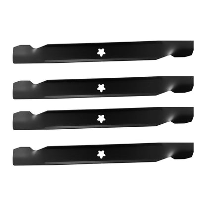 Mower Blades 4x Suitable For 42-Inch Husqvarna / Craftsman / Poulan Mowers 5321388871 / 138971