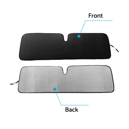 Windshield Sunshade Heat Protection Suitable For Jeep Wrangler JK JKU 2007-2018