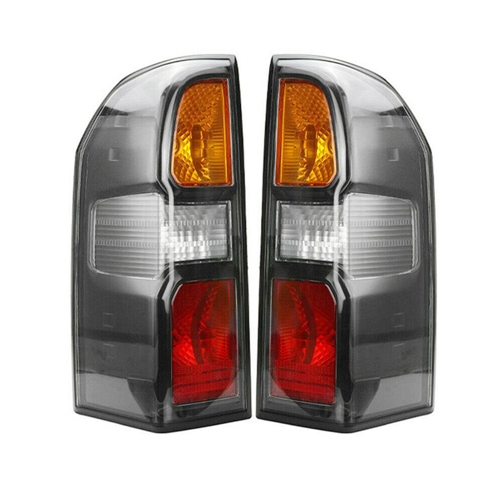 Pair Black Rear Tail Lamp Lights Suitable For Nissan Patrol GU Y61 Wagon 2004-2013.