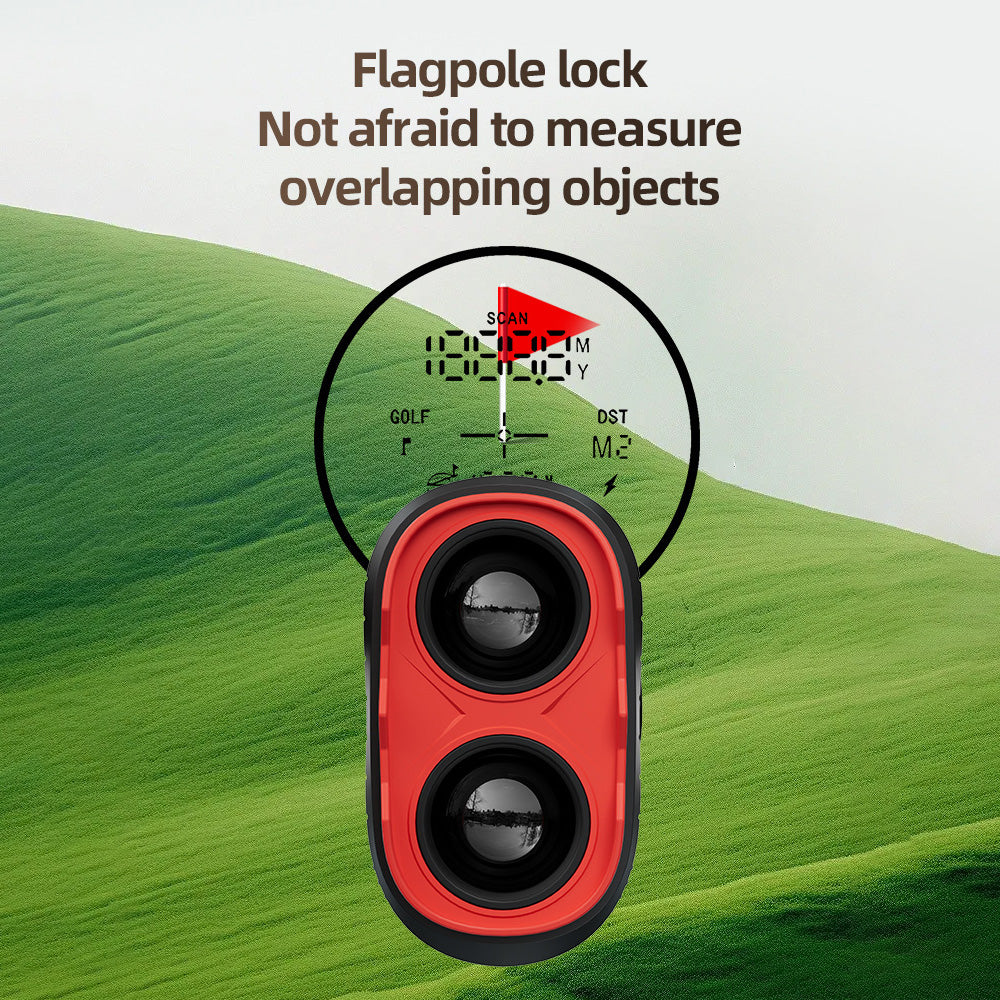 7X Laser Golf Rangefinder Slope 1200 Yards USB Rechargeable