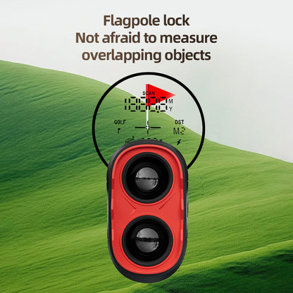 7X Laser Golf Rangefinder Slope 1200 Yards USB Rechargeable