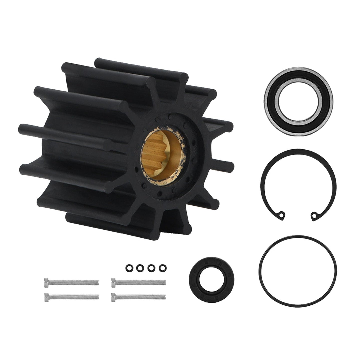 Impeller Seal Water Pump Rebuild Kit Suitable for Many Volvo Penta 3.0 4.3 5.0.