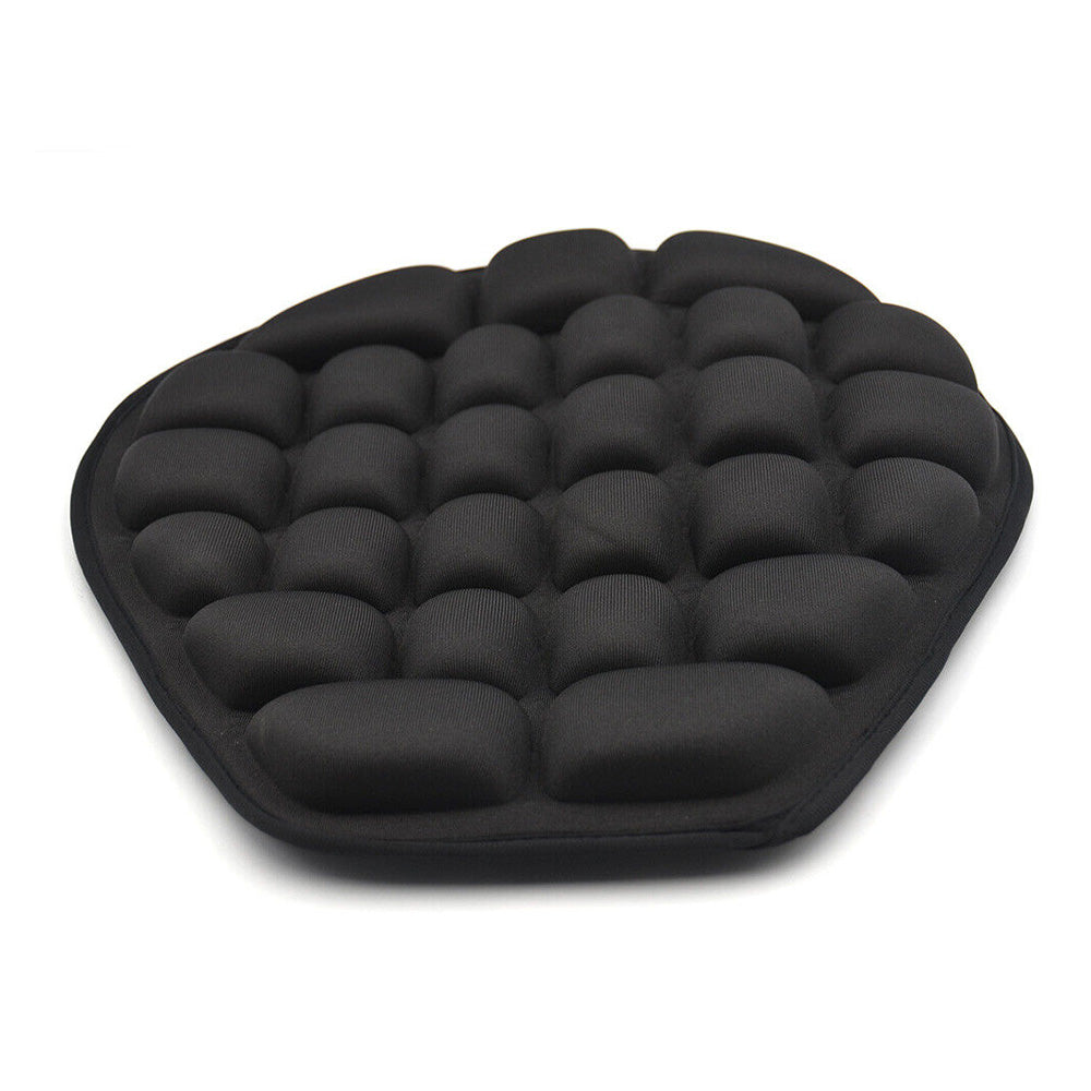 3D Motorcycle Comfort Gel Seat Cushion Universal Air Motorbike Pillow Pad Cover.