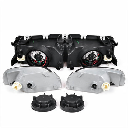 Head Light with Corner Lamp LED Globes Set Suitable for Holden Commodore VP VE - ZT2