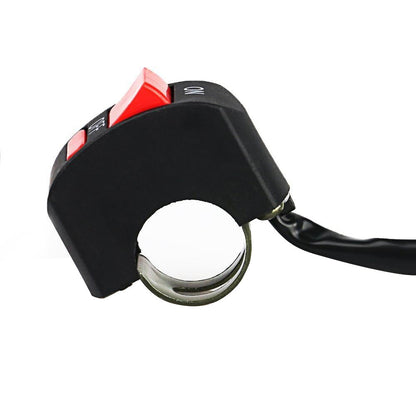 2x Universal Motorcycle ATV Handlebar Light Switch ON/OFF Button Suitable for Al
