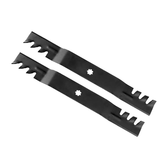 2PCS 42 inch  Toothed Blades Suitable for John Deere M154061 M154062 GX22151.