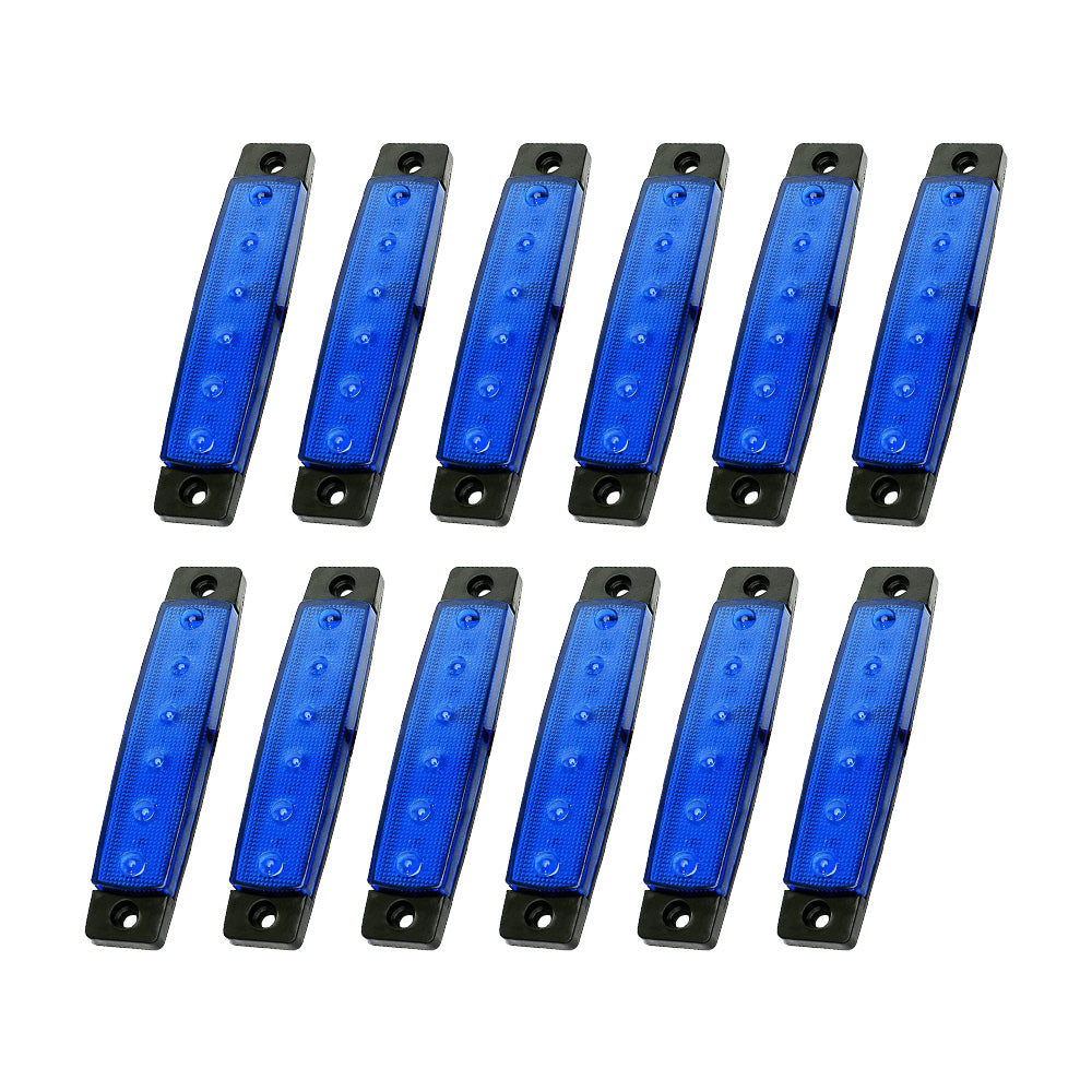 12x LED Deck Courtesy Lights Suitable for Marine Boat 12V Waterproof