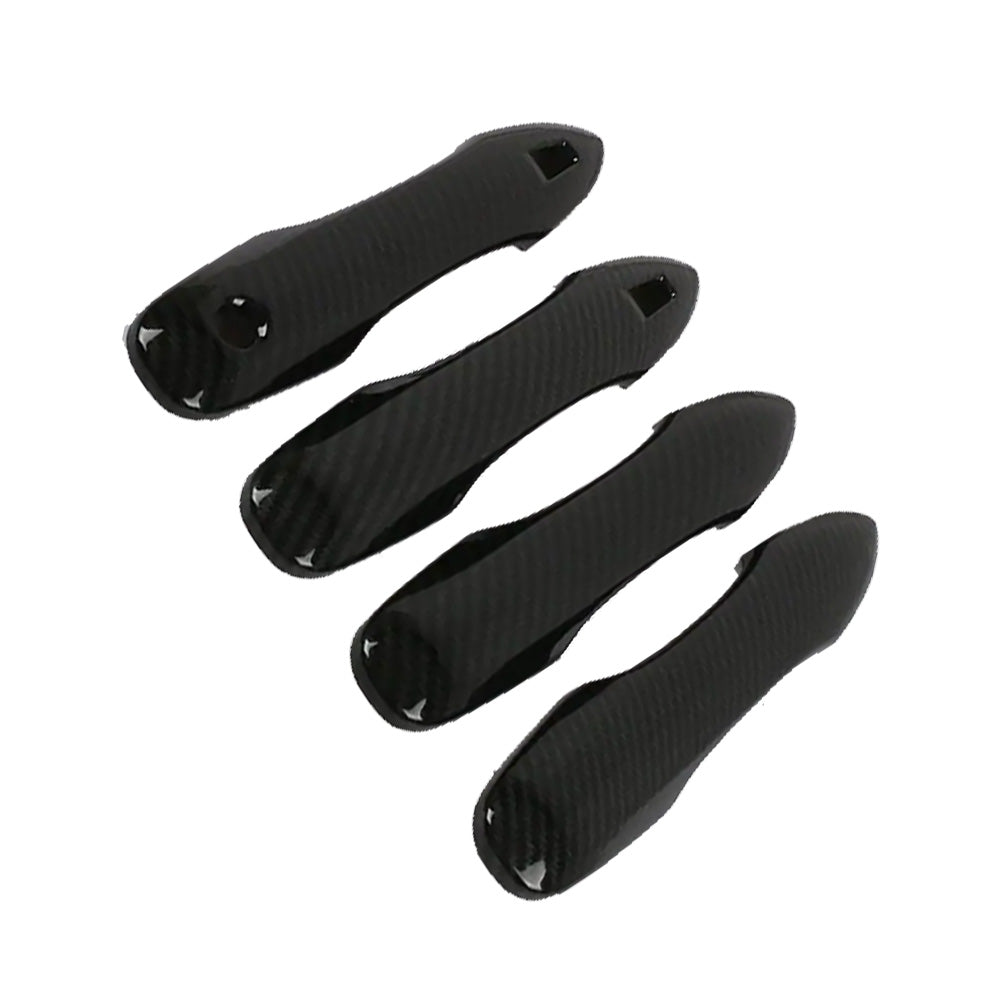 Carbon Fiber Door Handle Cover  and  Bowl Cup Surround Kit Suitable For Toyota Camry.