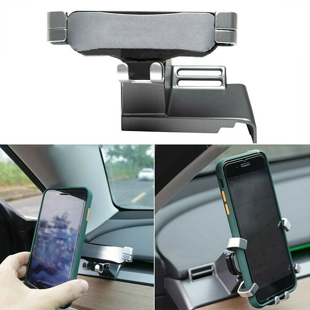360 Rotating GPS Navigation Cell Phone Holder Stand Suitable for Tesla Model 3