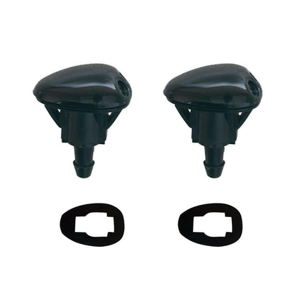 2x Windscreen Spray Washer Jet Nozzle Suitable For Nissan Patrol GU Y61 Navara D22.
