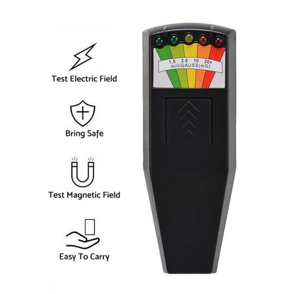 EMF Meter Paranormal Equipment Magnetic Field Ghost Hunting Radiation Detector.