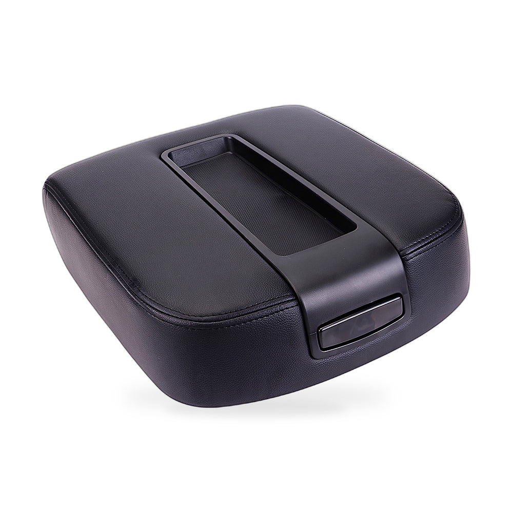 Black Front Center Console Armrest Cover Suitable for Chevrolet Silverado 1500 - ZT3