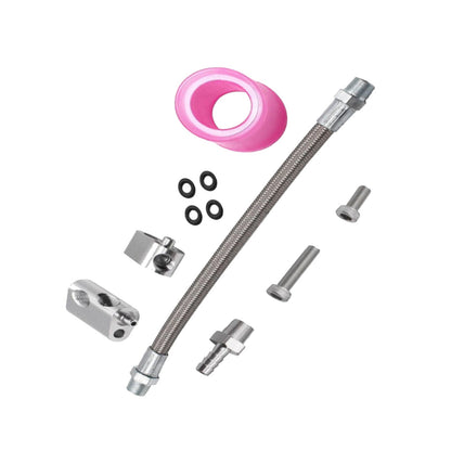 Cylinder Head Coolant Steam Port Crossover Hose Kit Suitable for GM LS Series