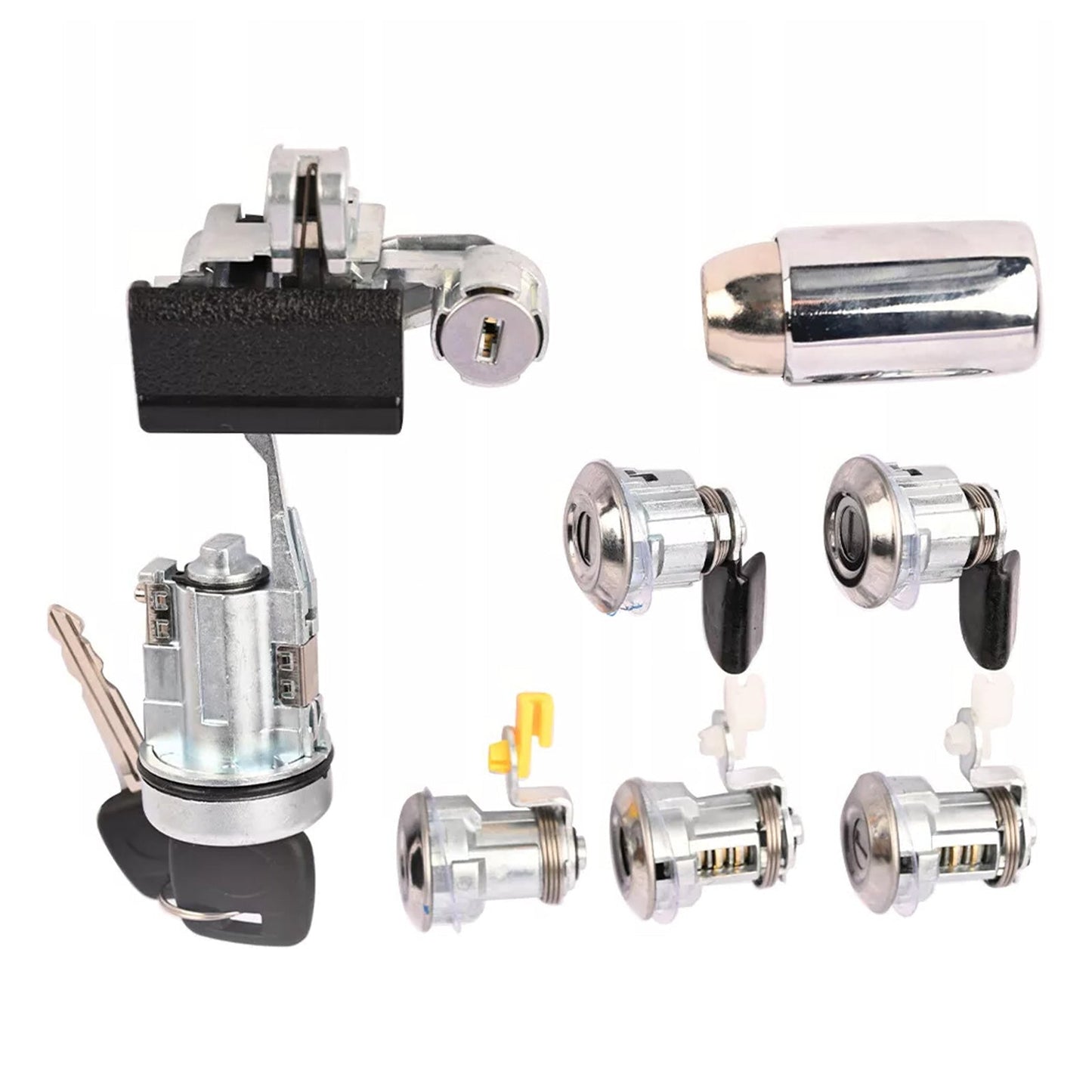 Cylinder Lock Ignition, Door, Fuel, Wheel & Glove Box Suitable For Toyota Land Cruiser HDJ78