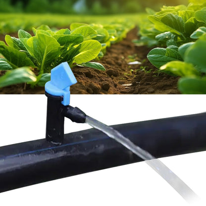 100PCS Drip Flag Emitter Flag Dripper for Garden Drip Irrigation Dropper 8L H.