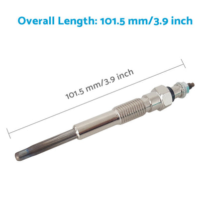 6X Glow Plugs Suitable For Toyota LandCruiser HZJ75  HZJ79 HZJ105 4. 2D 1HZ 98-07.