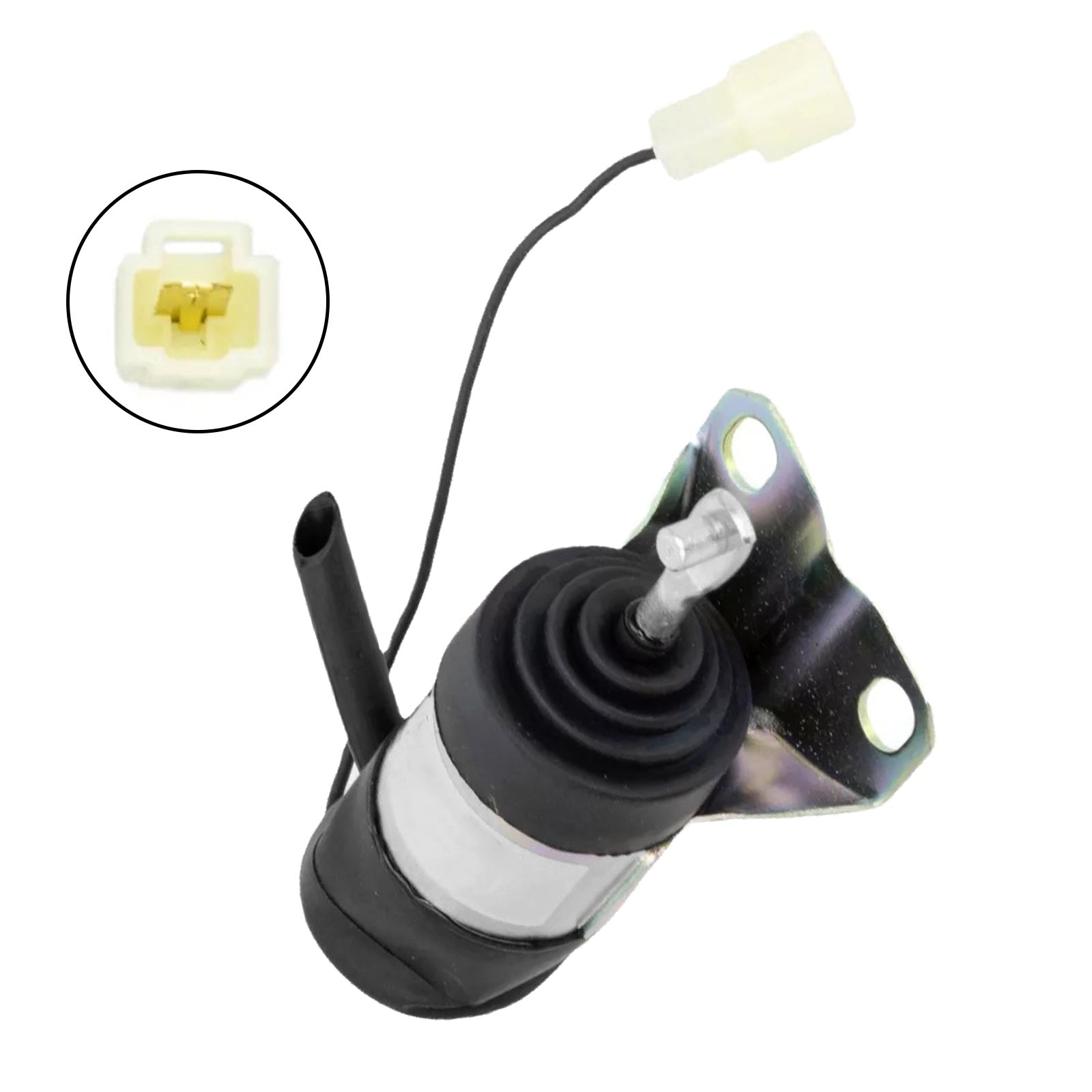 Fuel Shut Off Solenoid Suitable For Kubota B1550D / B1750D 052600-1001 / 052600-1000.