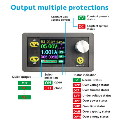 DC 36V 5A 80W Adjustable Regulated Power Supply Buck Boost Converter DC CNC AU.