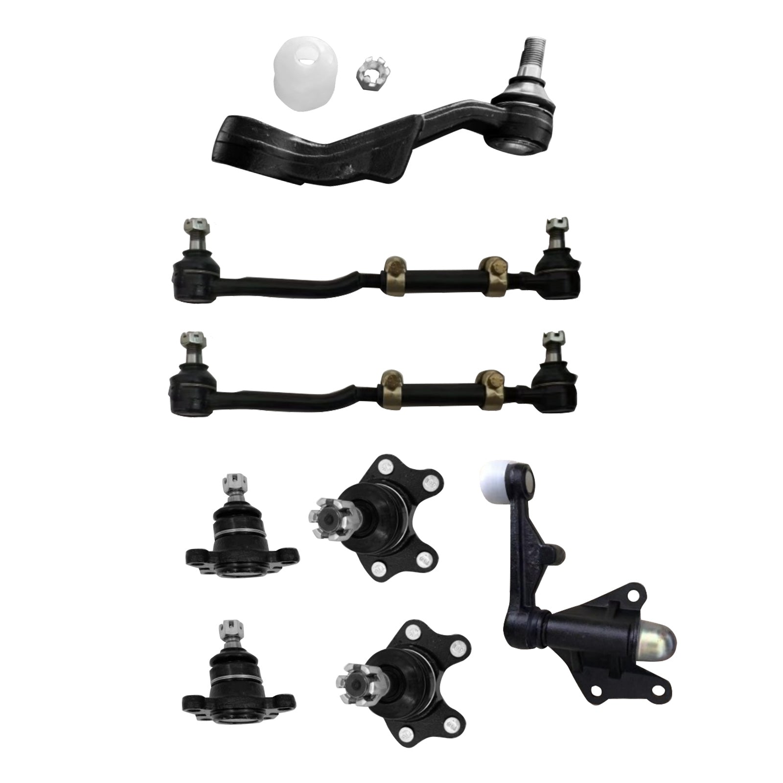 Ball Joint Tie Rods Idler Pitman Arm Suitable for Hilux LN167R RZN169R KZN165R.