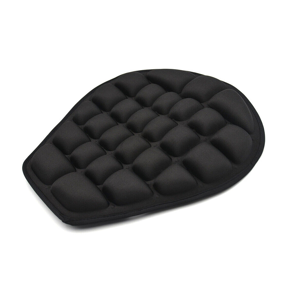 3D Motorcycle Comfort Gel Seat Cushion Universal Air Motorbike Pillow Pad Cover.