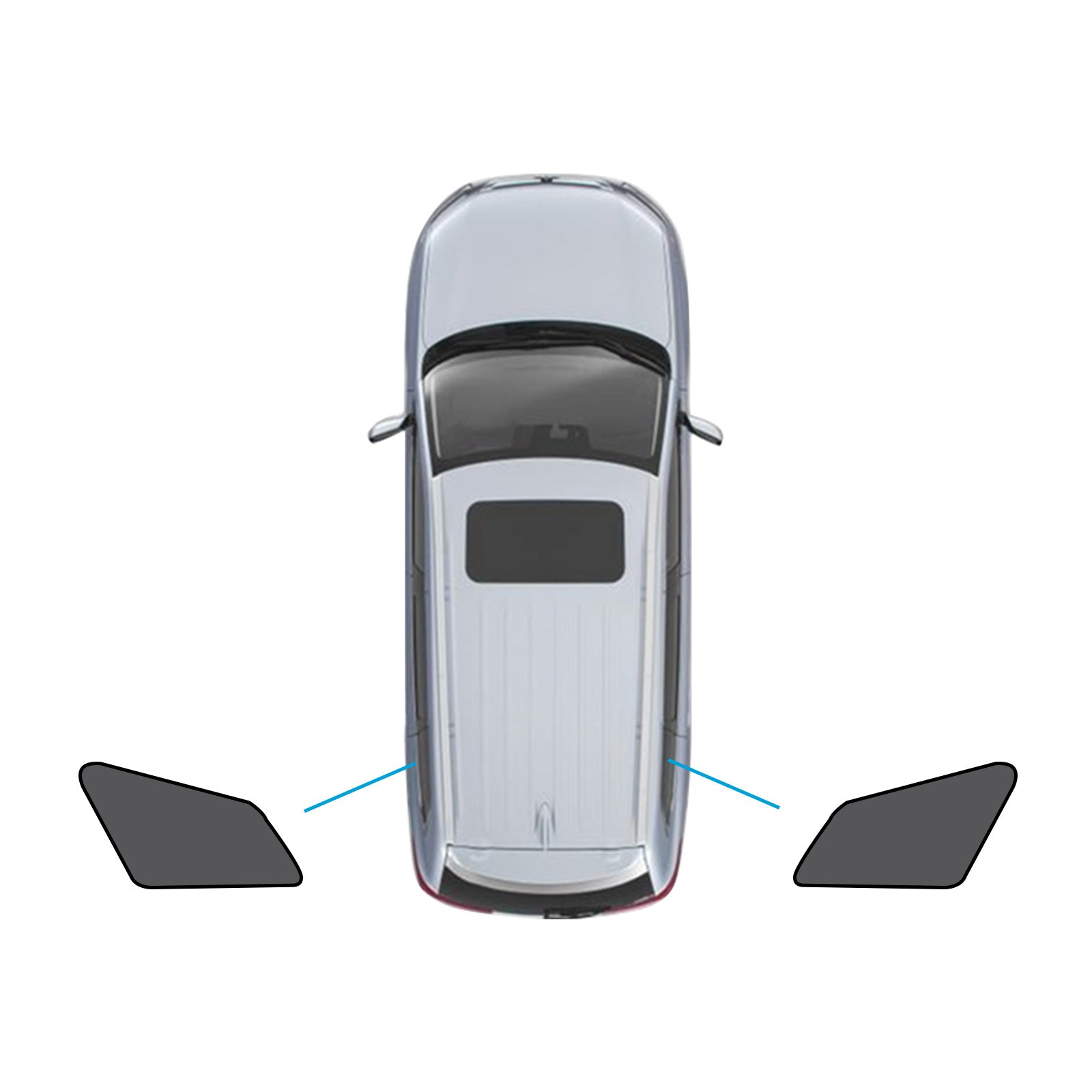 Window Magnetic Mesh Sun Shades Suitable For Kia Sportage 2021-2024 UV Protection.