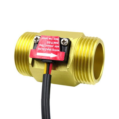 Digital LED Turbine Gauge Kerosene Fuel Water Flow Meter Sensor Meter 3 or 4 inch.