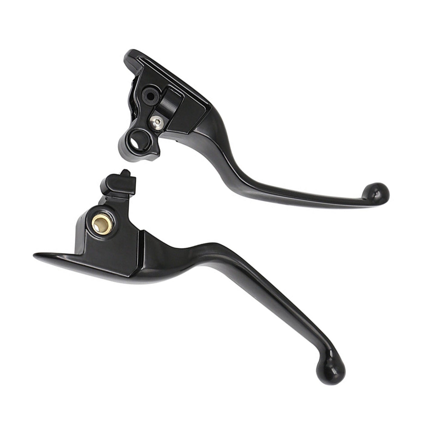 2x Brake Clutch Levers Suitable For Harley 2015-2023 Softail Slim Fat Boy.